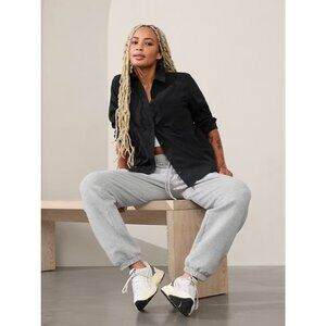 Athleta S Midday Shirt Black Small